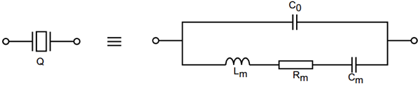 晶振的等效电路图